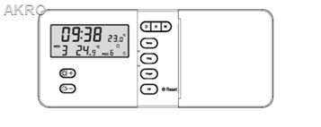 TECH T-9.1 Przewodowy Tygodniowy Regul.Pokojowy B.